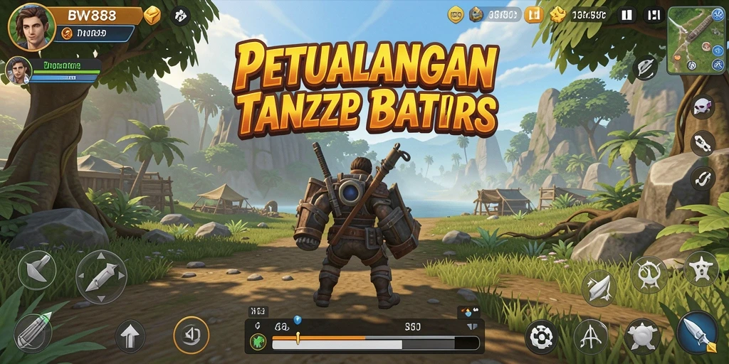 Tampilan gameplay BW888 dengan eksplorasi terbuka yang menarik.