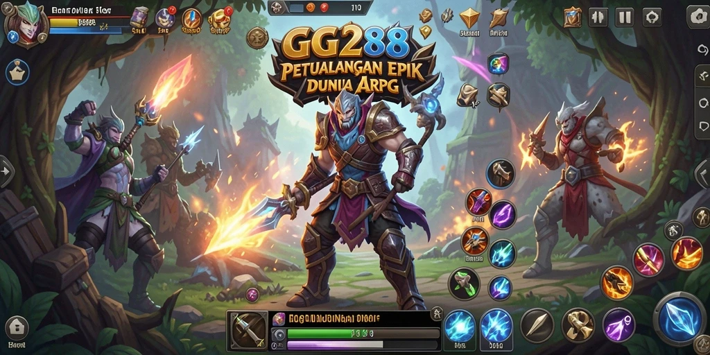 Screenshot gameplay GG288 yang menunjukkan aksi pertarungan mendebarkan.